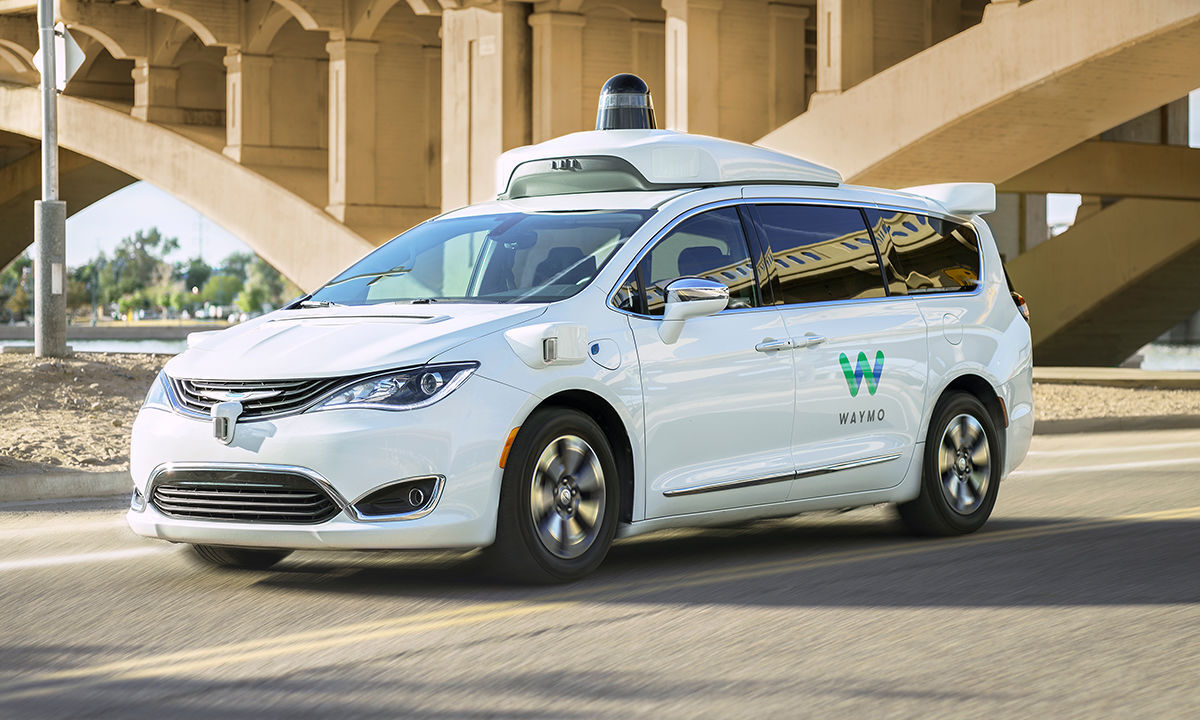 A Waymo autonomous taxi. Could this be the future of the MaaS ecosystem?