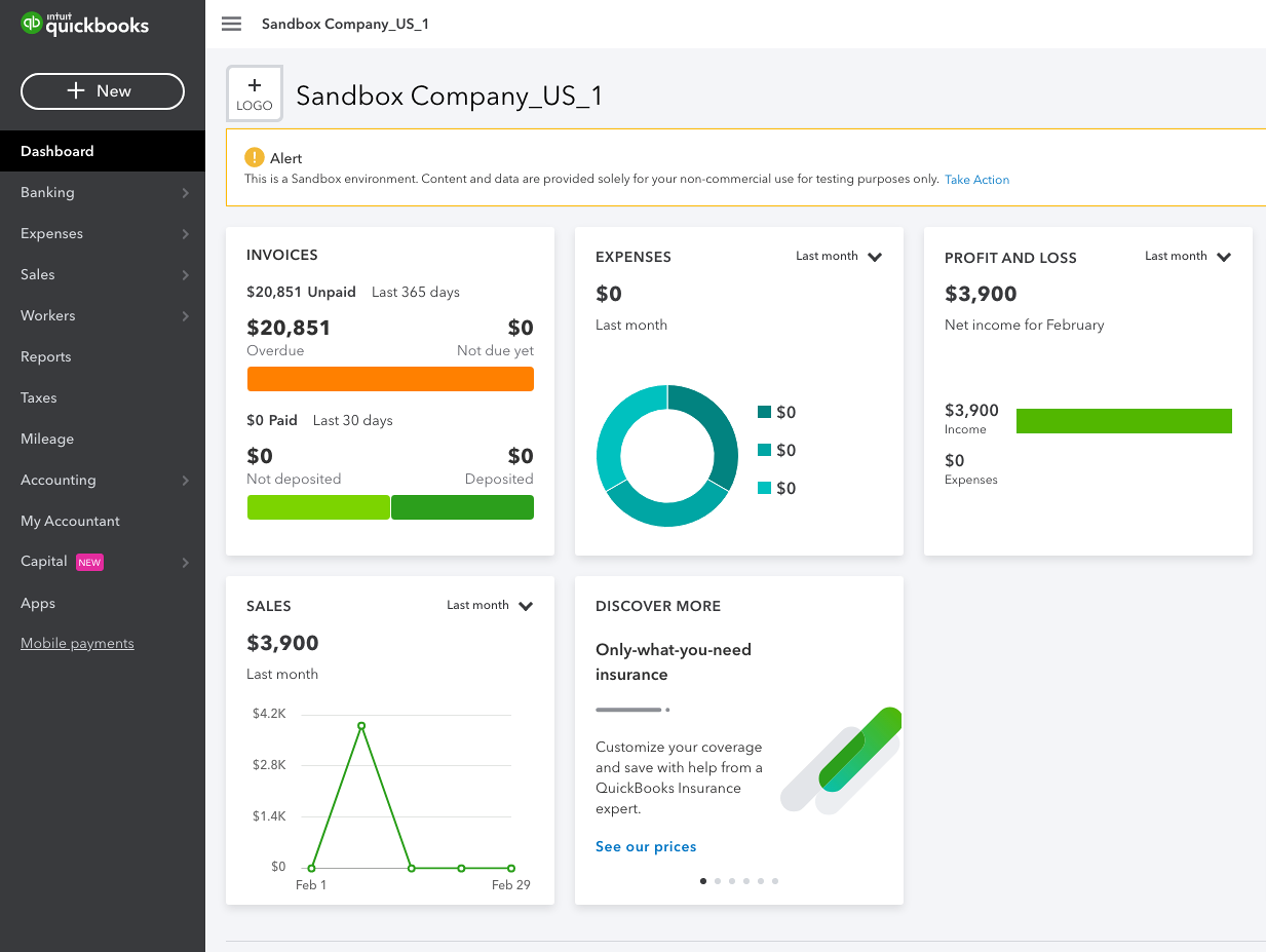 Transportation software integration with quickbooks