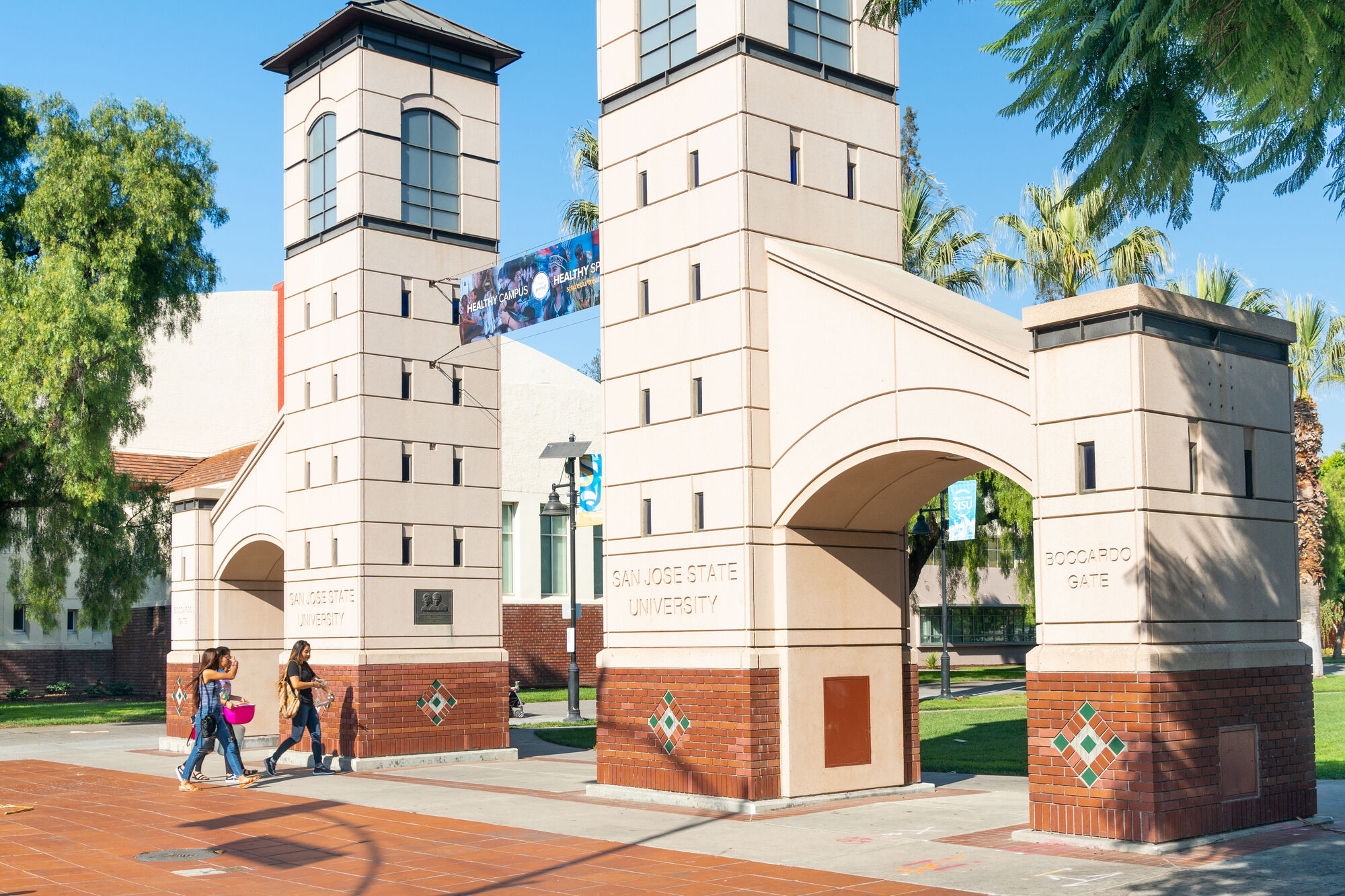 Entrance of San Jose State University